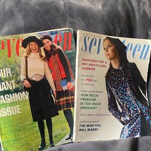 Vintage Seventeen Magazines Set